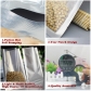 5 pcs 3-side Seal Foil Bags for Food Aluminum Foil Pouch Vacuum Pack Bags Wholesales